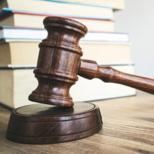 A gavel of justice, after a hit and run accident in Brownsvill, Texas.